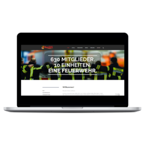 Portfolio Feuerwehr Kerpen Website